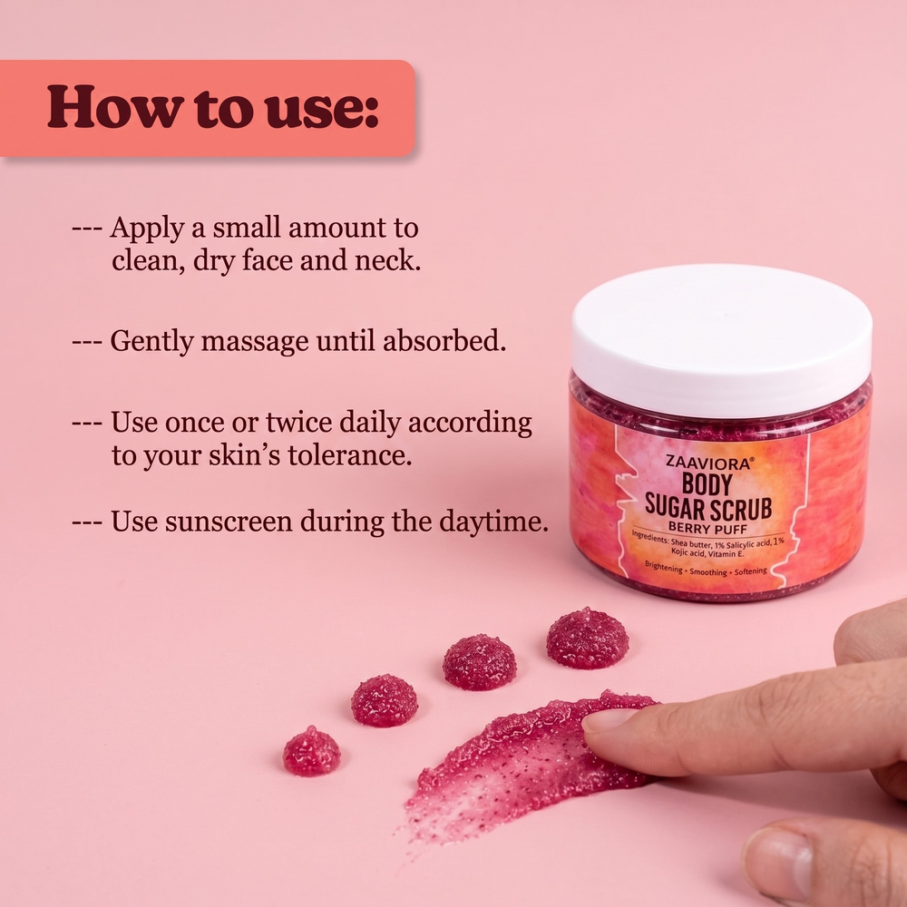 ZAAVIORA BODY SUGAR SCRUB
