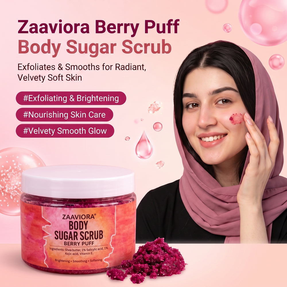 ZAAVIORA BODY SUGAR SCRUB
