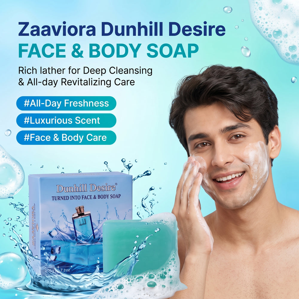 Dunhill Desire–Inspired Perfume-Infused Face & Body Soap