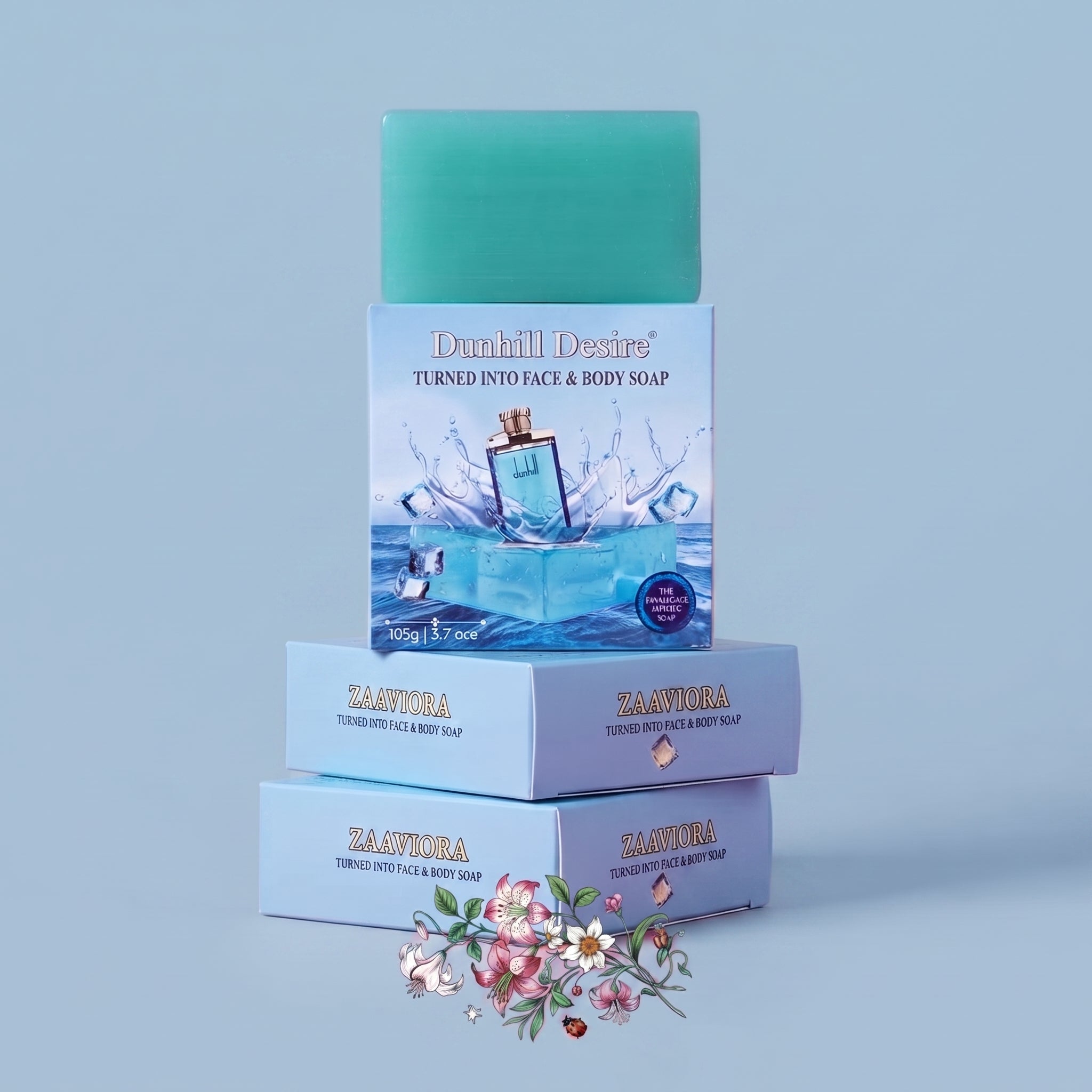 Dunhill Desire–Inspired Perfume-Infused Face & Body Soap