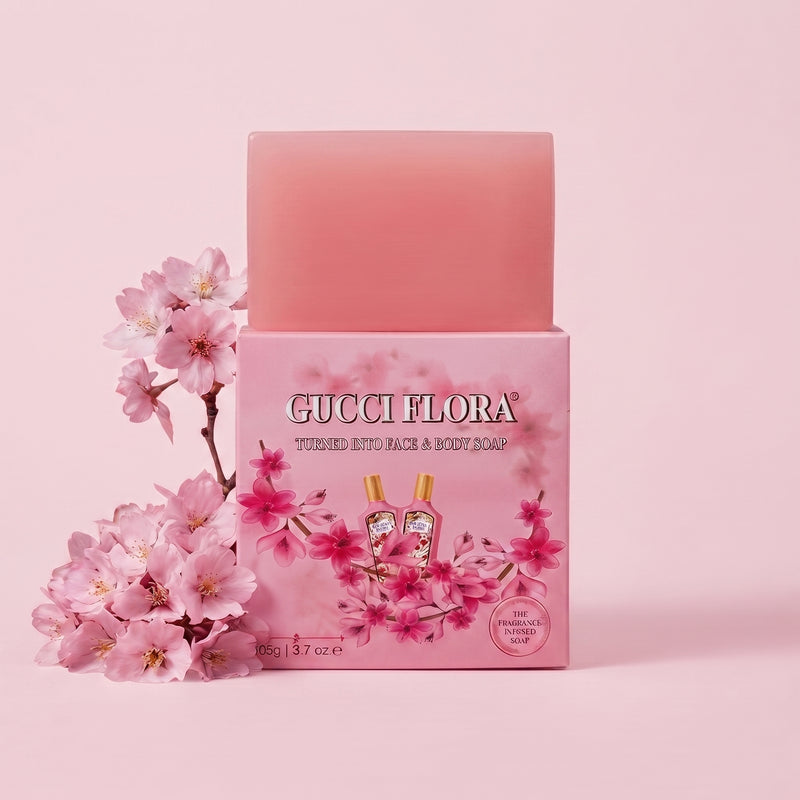Gucci Flora–Inspired Perfume-Infused Face & Body Soap